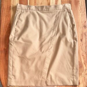 Banana Republic Beige Pencil Skirt